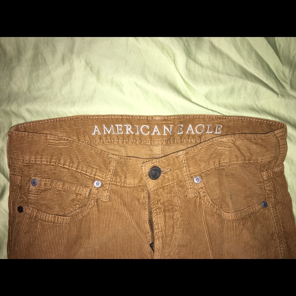 Men’s American Eagle brown corduroy pants